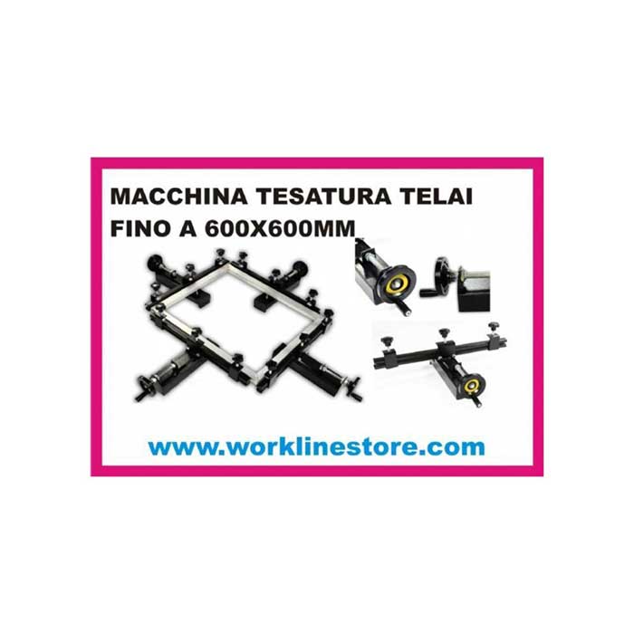 Tensionatore manuale per telai serigafici