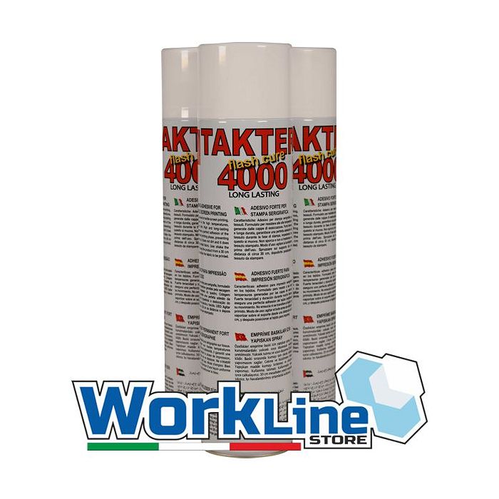 Adesivo permanente spray per serigrafie Takter 4000®